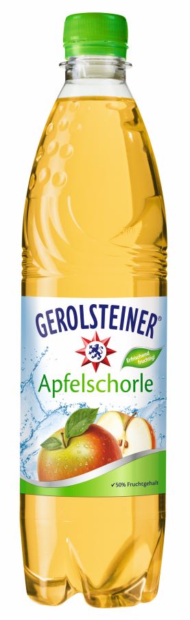 Gerolsteiner Apfelschorle X L Glas