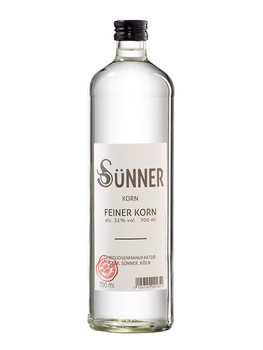 Sünner Feiner Korn 0.7l Flasche