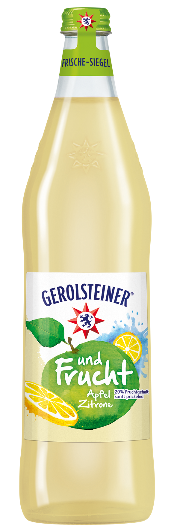Gerolsteiner Fit Apfel-Zitrone 6x0,75l Glas